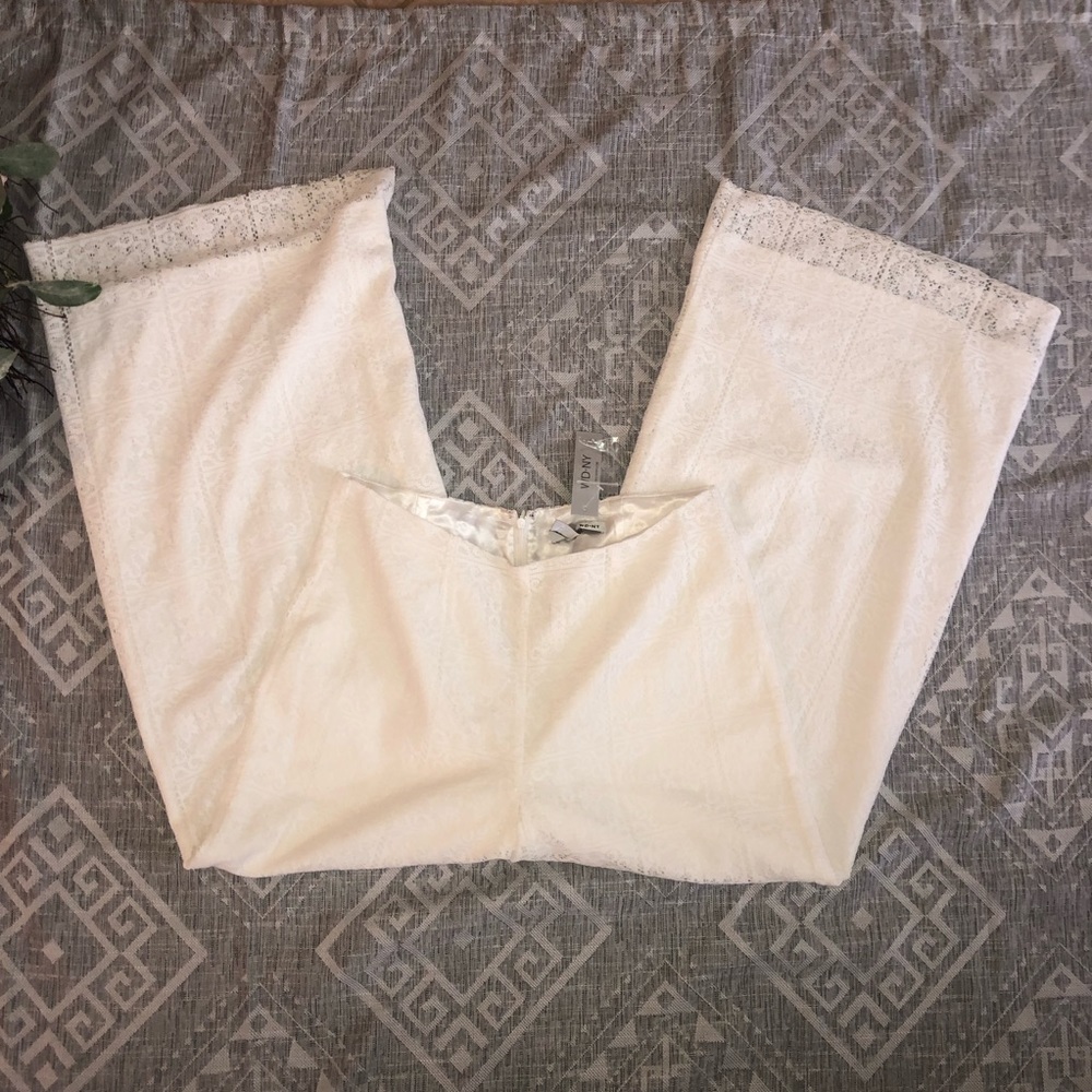 WD.NY Palazzo Lace Palazzo Pants
